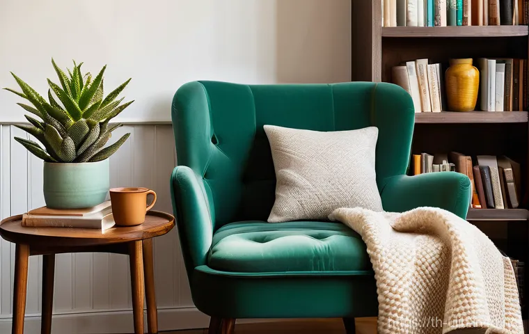 북카페형 도서관 인테리어 - **Cozy Cafe-Inspired Reading Nook:**
A beautifully designed, cozy reading nook in a home library...